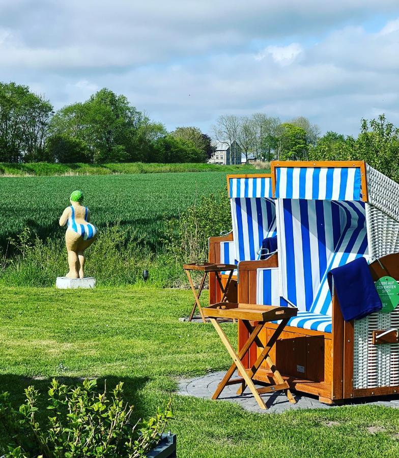 Liebevoll Hinterm Deich - Ferienwohnungen Lehe  Eksteriør bilde